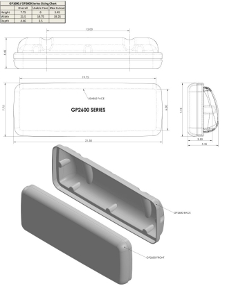 SystemPod voor Raymarine e7 en twee instrumenten