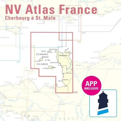 NV Atlas Frankrijk FR 2 - Cherbourg à St. Malo