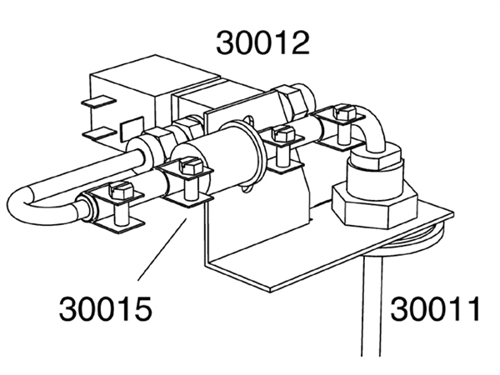 Solenoid valve 12-24 Volt