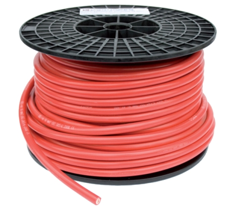 Dubbel geïsoleerde kabel rood 70  mm²