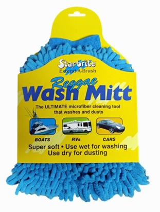 Microfiber Reggae Washandschoen