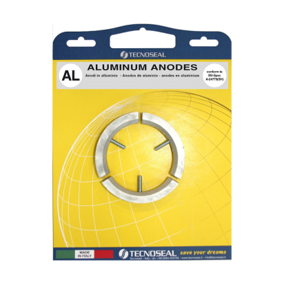 ZN Volvo kit 3 blades saildrive in zinc with hardware