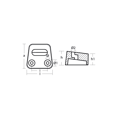 MG Volvo Penta Gimbal plate Sail-Drive / SX series