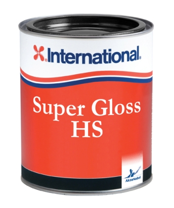 Supergloss HS Zwart 0,75L