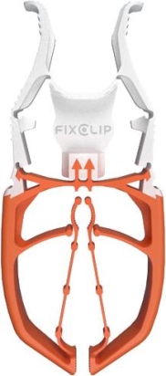 Fixclip wit/oranje 6-pack