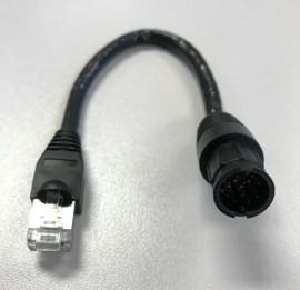 RayNet(M) naar RJ45 (M) adapterkabel, 10cm