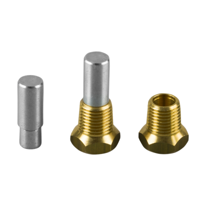 Brass Bukh brass plug th.1/4'' NPT (gas conico)
