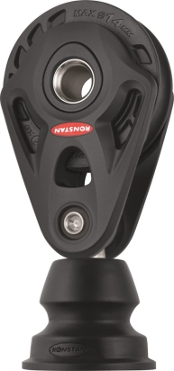 RF74140 Ronstan Core 75mm, 1-schijfsblok, swivel, opstaand