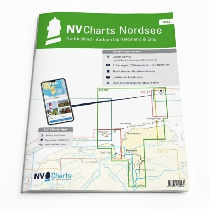 NV Atlas Duitsland DE 13 - Ostfriesland, Borkum bis Helgolan