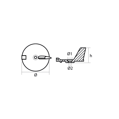 MG Yamaha Skeg for  F25-F40-F50-F60