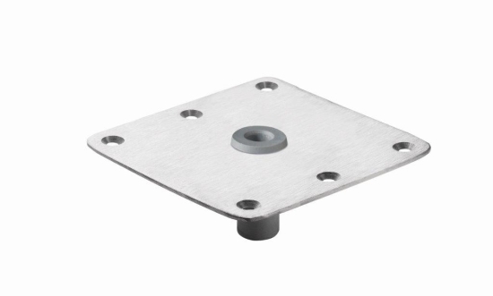 Base plate for deck S.S. click connection