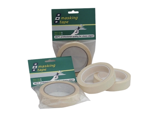 MASKING TAPE HTEMP NATURAL 25MMX25M