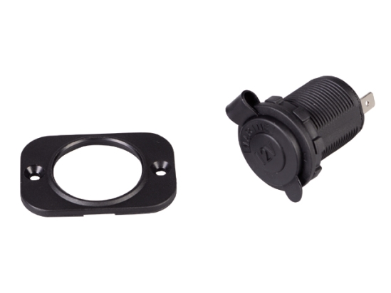 12V STOPCONTACT ROND