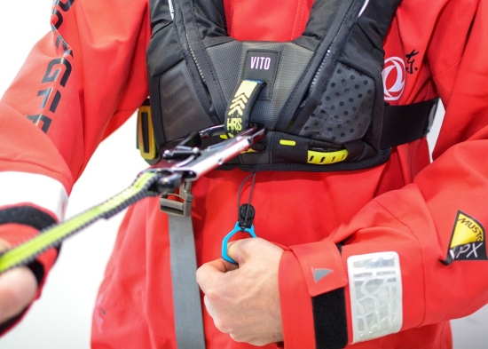 DW-VT/H170HRS Deckvest Vito 170N Hammar, Quick Release Harnas