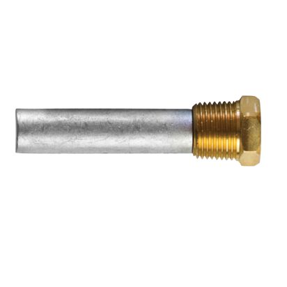 Zinc+Brass Pencil complete anode  Ø3/4'' L=2'' thread=3/4''NPT