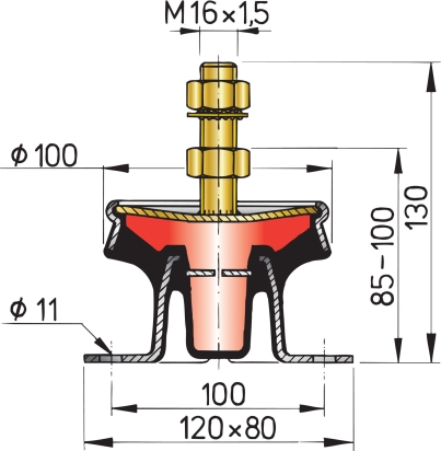 Vetus hydro-demper