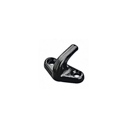 Haakje zwart 4 mm lijn