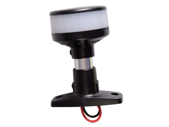 LED 360° NAV.LAMP OP VOET ZWART
