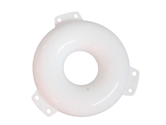 RINGFENDER WIT 30 CM.