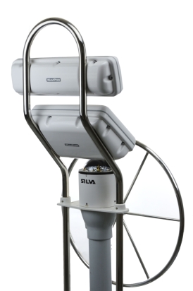 AngleGuard 12" Wide 1.25" Double Bend one InstrumentPod and a GP2050 or GP2200 SailPod below