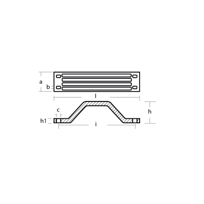 Zinc Yamaha Handle Bar Zinc Anode  115-300 HP Outboard