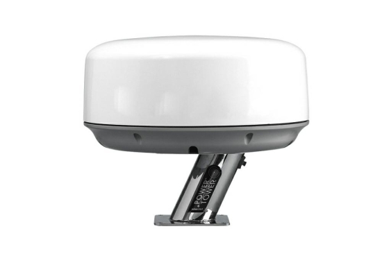 150mm (6") Stainless PowerTower® for 2kW / 4kW Raymarine| Garmin and Navico BR24 / 3G / 4G radomes