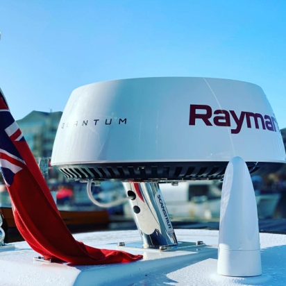 150mm (6") Stainless PowerTower® for 2kW / 4kW Raymarine| Garmin and Navico BR24 / 3G / 4G radomes
