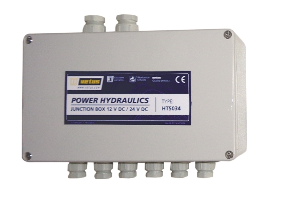 Aansluitdoos 24V voor electra tbv hydr installatie
