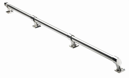 Rvs relingpijp D 25mm x 1 1/2 mm (per m)