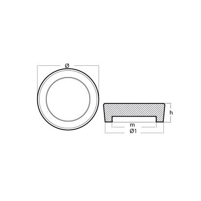 Zinc Canados'70 propeller anode Ø165