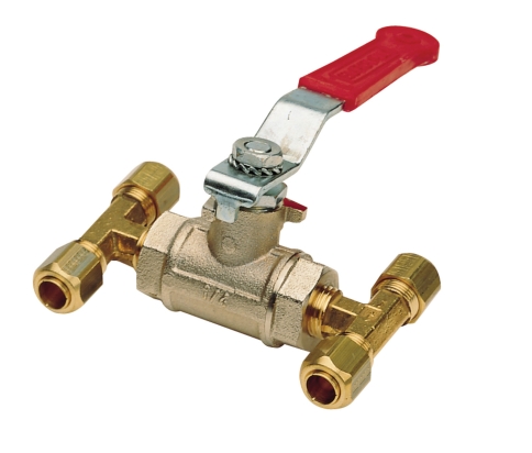 Kortsluitkraan voor leiding 10mm