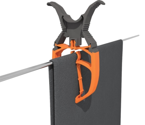 Fixclip wit/oranje 6-pack
