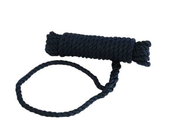 Landvast polypropyleen 12mm 12m navy