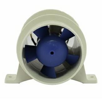 Rule Lijnventilator model 140 12V í75 mm