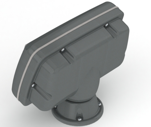 PowerPod Pre-Cut for Simrad NSS9 evo3 / B&G Zeus3 9 (Carbon Series)