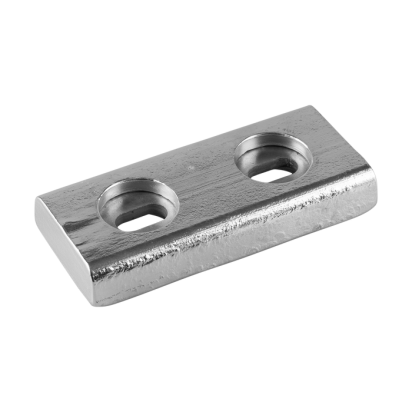 Zinc Bolt-on anode for Hull 147x65x22 H.C.70