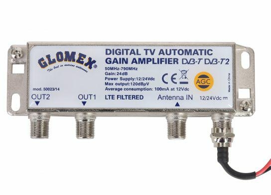 Nashira agc dab - tv - automatic gain control amplifier