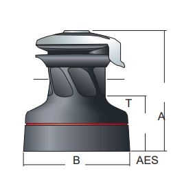 Radial lier 20ST zwart