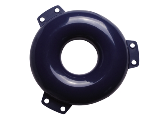 RINGFENDER WIT 30 CM.