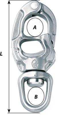 Snapsluiting trigger speedlink HR RVS 74 mm