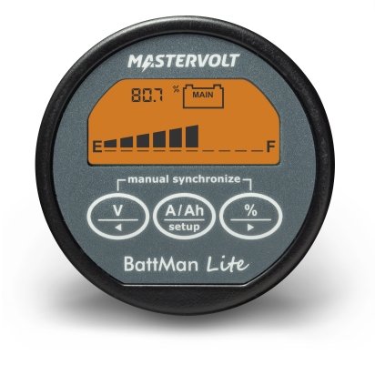 BattMan Lite inclusief shunt - voor start- en lichtaccu