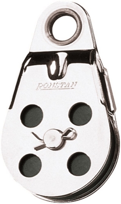 RF104 enkel staaldraadblok 45 mm, oog