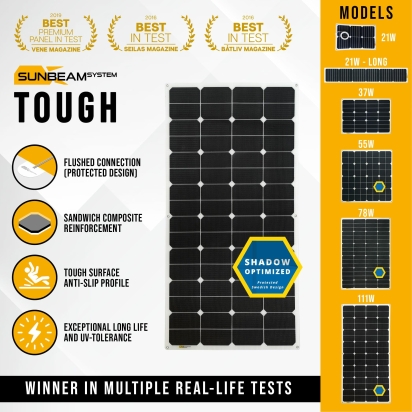 Tough 21W (corner holes)