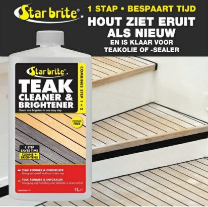 Teak Reiniger & Ontgrijzer 1 L