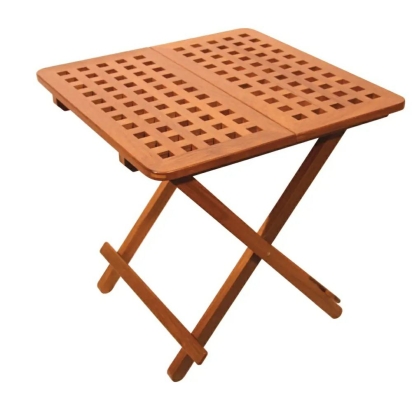 Klaptafel 60x60cm, blokrooster