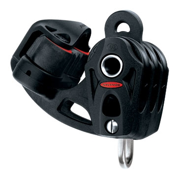 RF35332 Ronstan Orbit 30mm 3-schijfsblok, hondsvot, klem