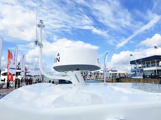 150mm (6") Aluminium PowerTower® for 2kW / 4kW Raymarine| Garmin and Navico 3G / 4G radomes