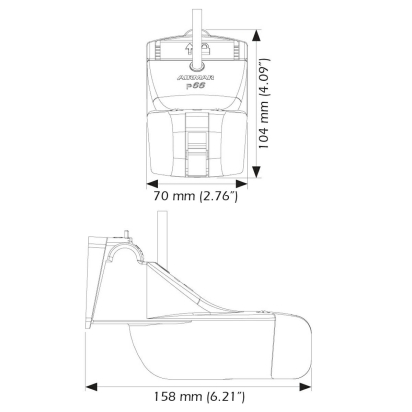 P66 DT50/200  3 metres CABLE c47 5PIN MALE GENERIC