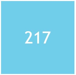 Bootlak No.217 Blauw 0,75L