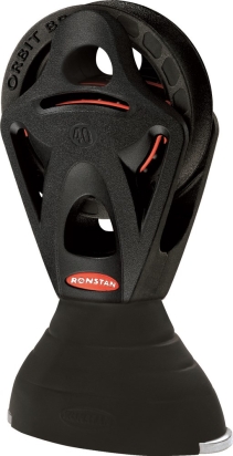 RF45140 Ronstan Orbit 40mm, 1-schijfsblok, swivel, opstaand